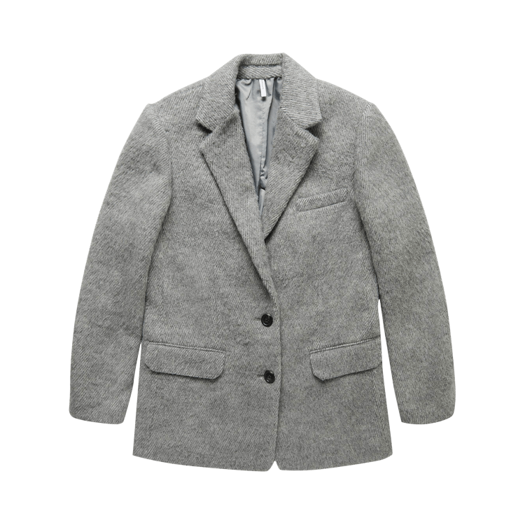 Helmut Lang Oversized Blazer "Grey Melange"