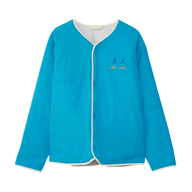Air Jordan x Union LA Liner Jacket "Equator Blue/Photon Dust"