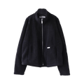 C2H4 Intervein Stitch Fleece Jacket "Black"