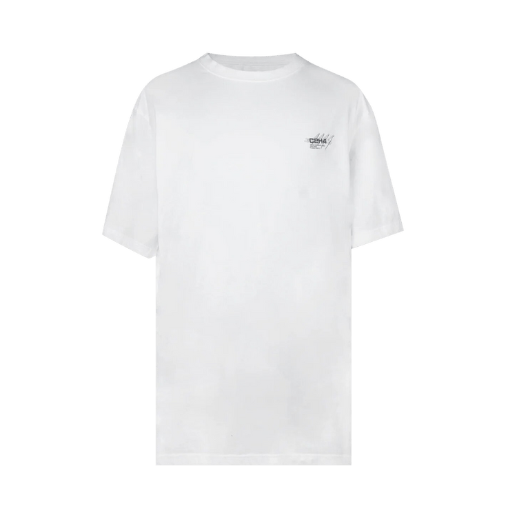 C2H4 Sculpture Print T-Shirt "White"