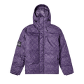 Puma x Pleasures Puffer Jacket "Purple/Charcoal"