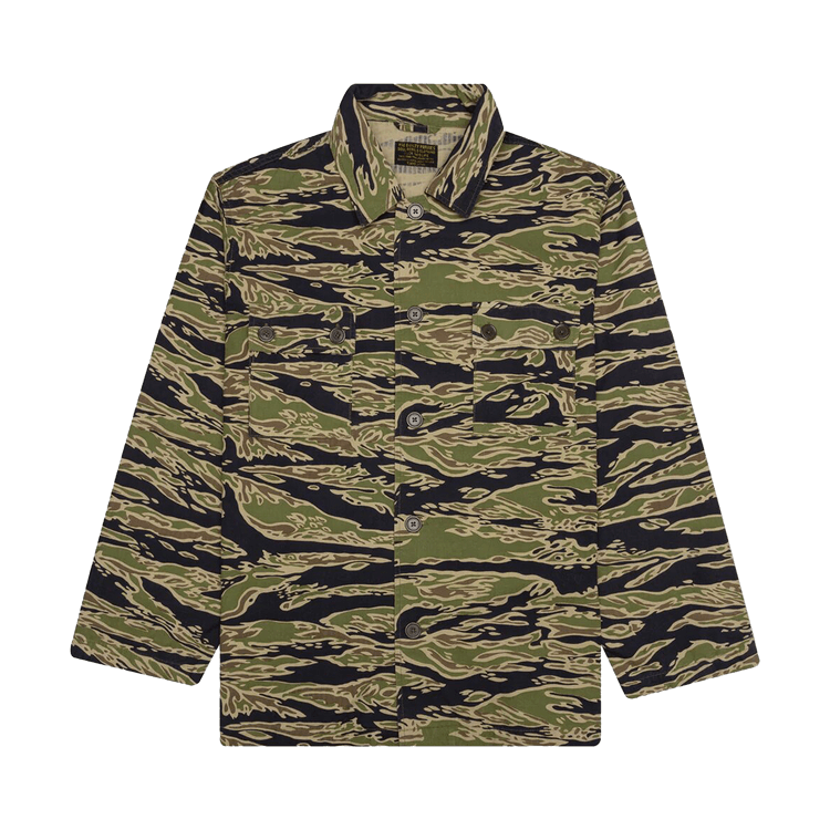 Wacko Maria Tigercamo Army Overshirt (Type-1) "Tiger Camo"
