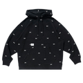 WTAPS Crossbones Hooded Sweatshirt "Black"