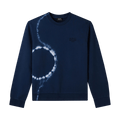 A.P.C. Rider Tie And Dye Sweatshirt "Indigo"