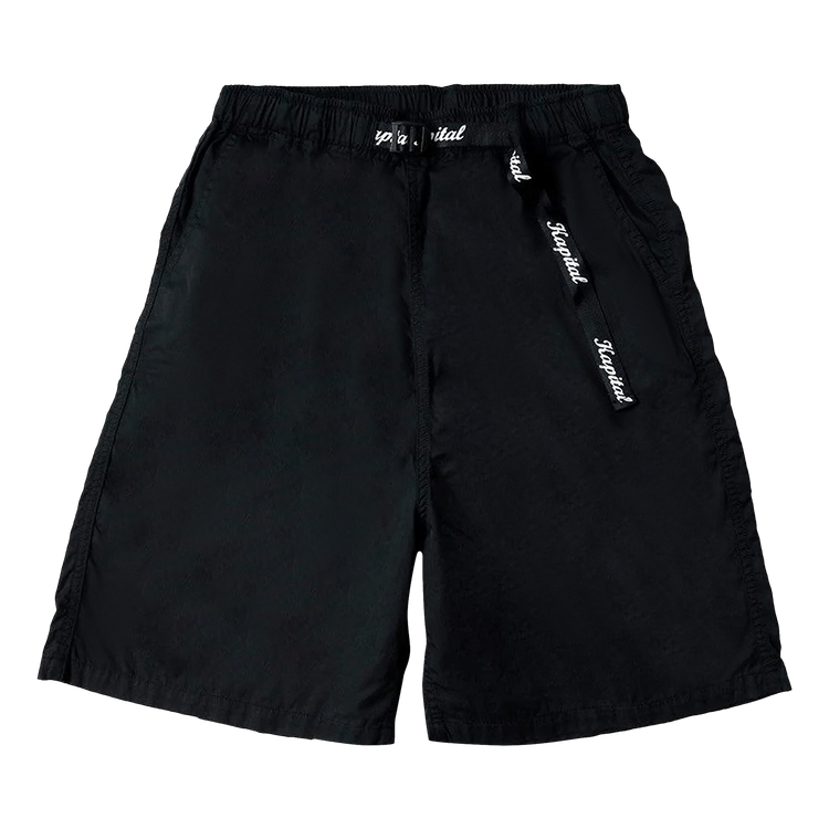 Kapital Combed Burberry Easy Shorts (Rainbowy) "Black/Yellow"