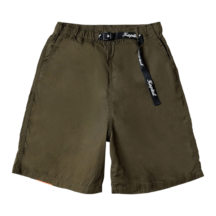 Kapital Combed Burberry Easy Shorts (Rainbowy) "Khaki/Yellow"