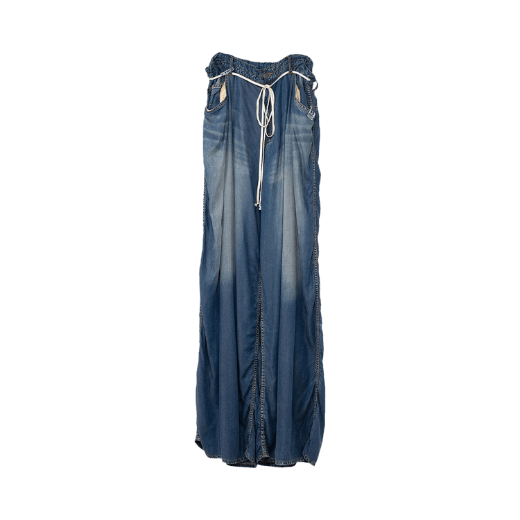Maison Mihara Yasuhiro Tencel Denim Big Pants "Indigo"