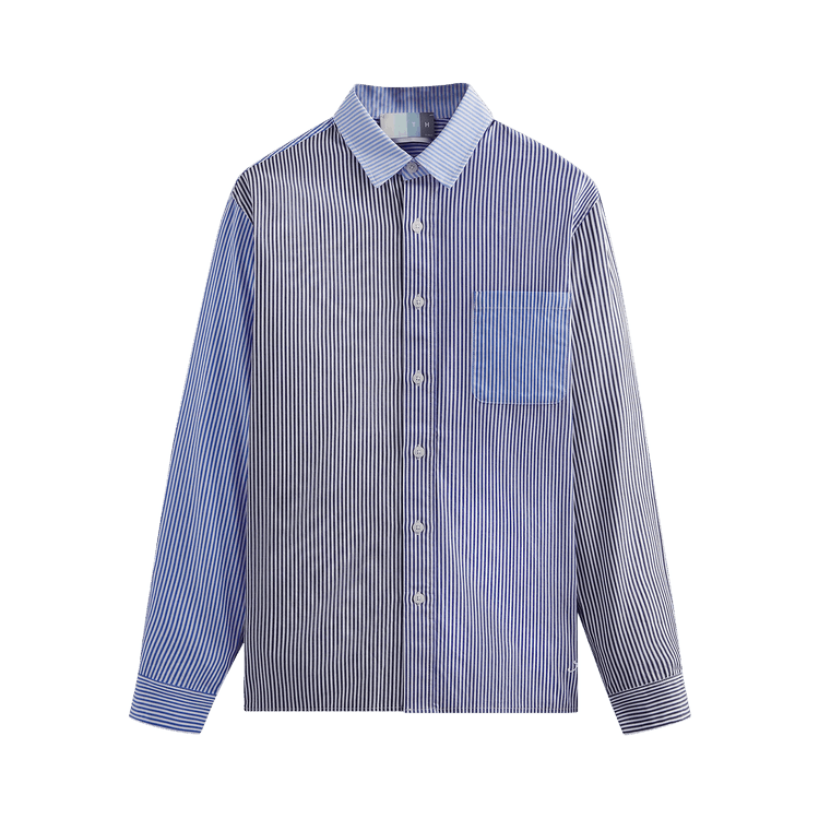 Kith Striped Berkeley Button Down Shirt "Montage"