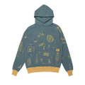 Samuel Zelig Traveling Band Hoodie "Sky Blue"