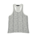 Vintage Raf Simons Textured Tank Top "White"