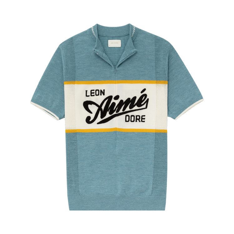 Aimé Leon Dore Knit Cycling Jersey "Tourmaline"