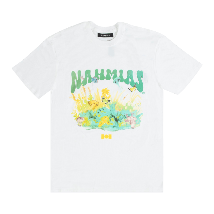 Nahmias Floral T-Shirt "White"