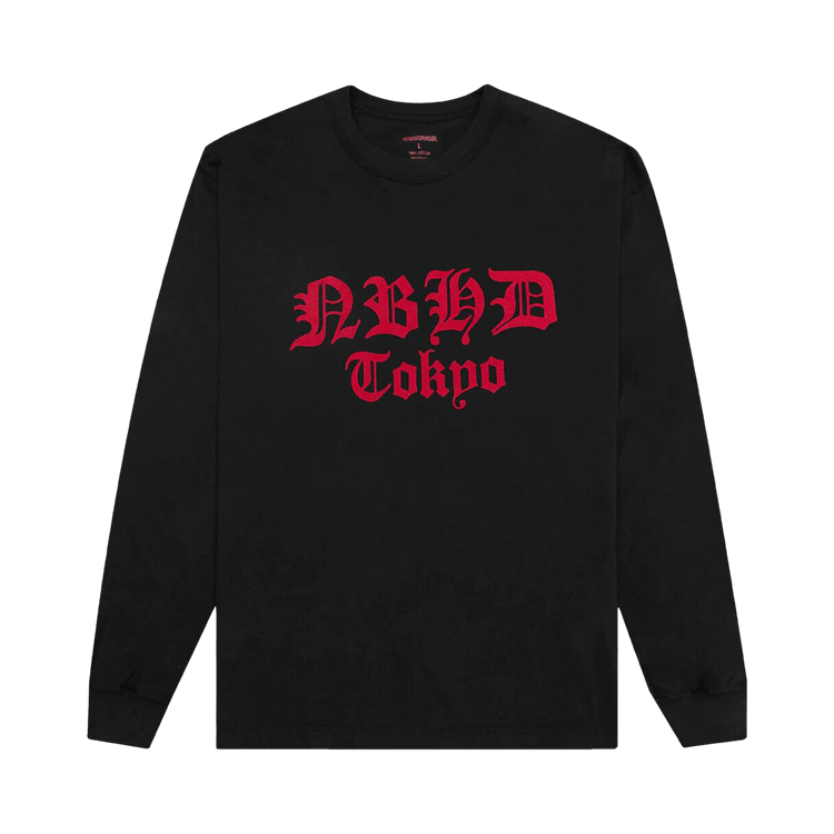 Neighborhood Long-Sleeve NH-7 Tee "Black"