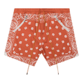 Rhude Bandana Shorts "Vintage Orange"