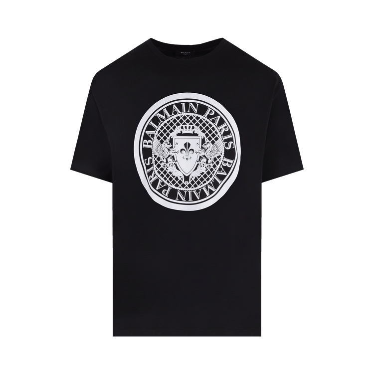 Balmain Printed T-Shirt "Black/White"