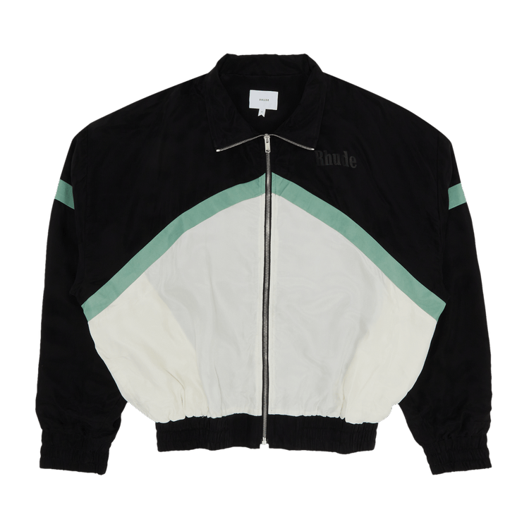 Rhude Awakening Track Jacket "Black/Green/Creme"