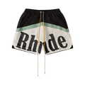 Rhude Awakeing Short "Black/Green/Creme"