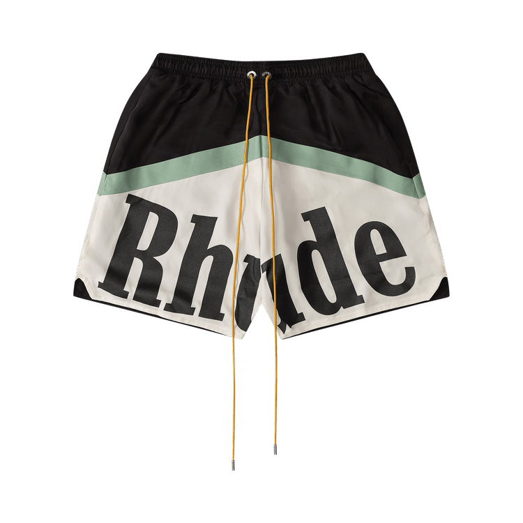 Rhude Awakeing Short "Black/Green/Creme"