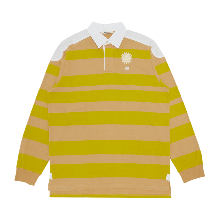 Wales Bonner City Polo "Yellow/Sand"