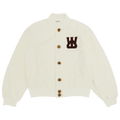 Wales Bonner Sorbonne 56 Varsity Jacket "Ivory"