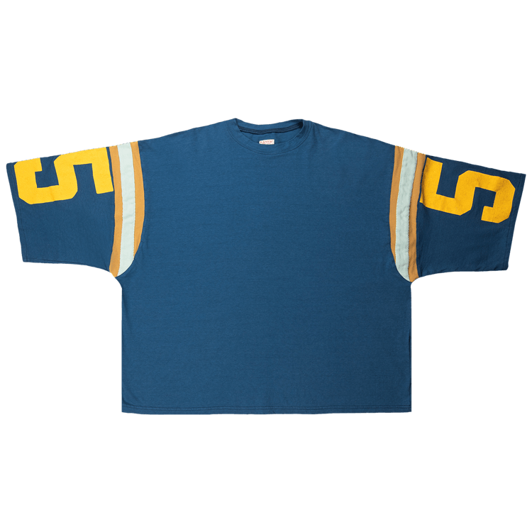 Kapital Huge Football Jersey Tee "Navy"