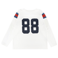Kapital 88 Elbow Rip Jersey Tee "White"