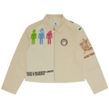 Marine Serre Regenerated Tote Bags Harrington Jacket "Multicolor"