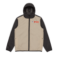 Comme des Garçons PLAY K-Way Hoodie Full Zip "Beige/Black"