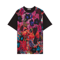 Yohji Yamamoto Pour Homme Patchwork Half-Sleeve T-Shirt "Black"