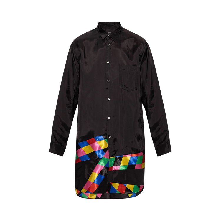 Comme des Garçons Homme Plus Patchwork Shirt "Black"