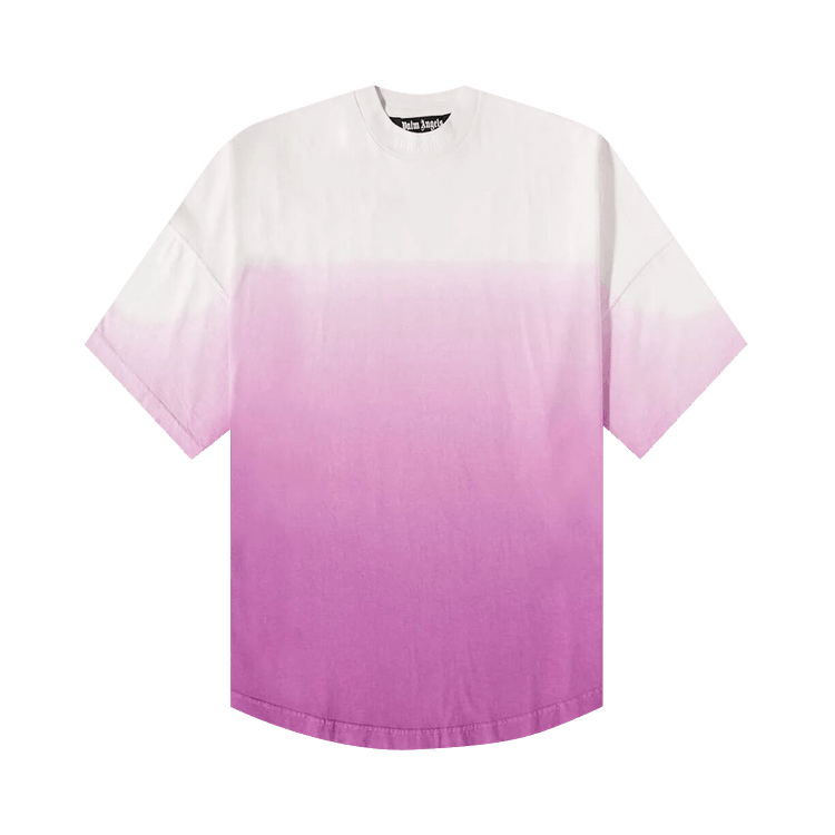 Palm Angels Gradient Overlogo Tee "Purple/White"