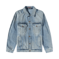 Palm Angels Light Wash Sunset Loose Denim Pants "Blue/Brown"