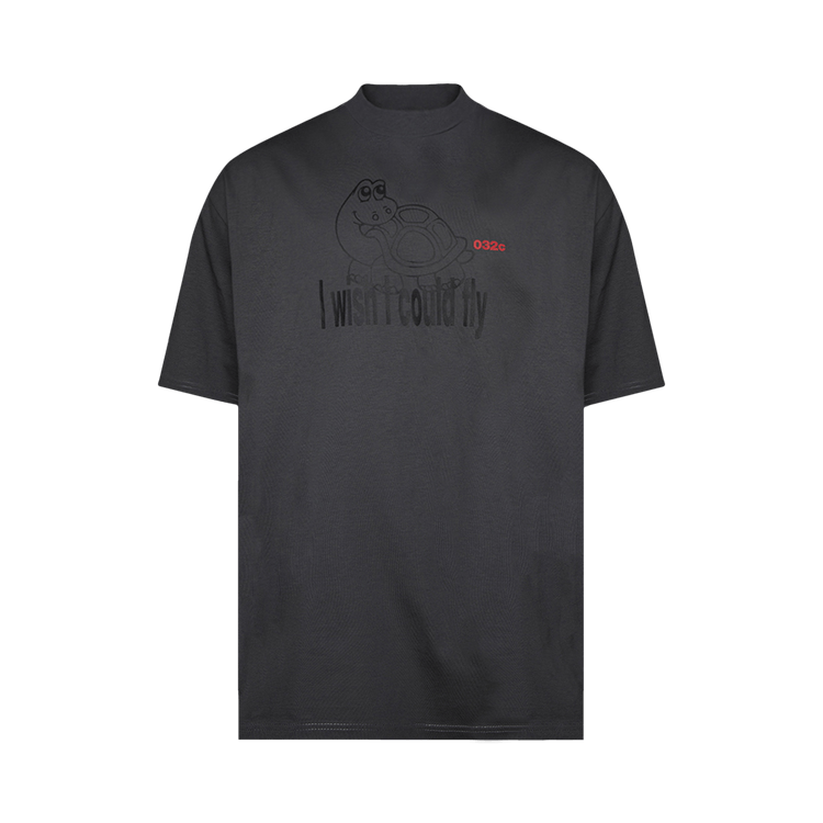 032C Birdie Oversized T-Shirt "Olive/Grey"