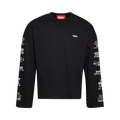 032C Content Supersize Long-Sleeve "Black"