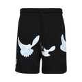 3.PARADIS Singing Doves Shorts "Black"