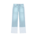 BLUEMARBLE Bicolor Denim Pants "Bicolor"