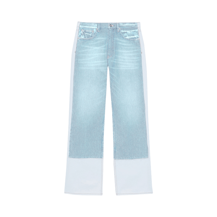 BLUEMARBLE Bicolor Denim Pants "Bicolor"
