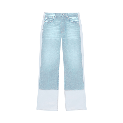BLUEMARBLE Bicolor Denim Pants "Bicolor"