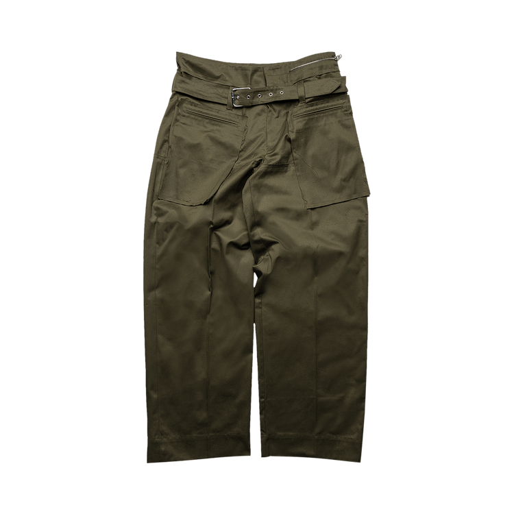 BLUEMARBLE Belted Pocket Pants "Khaki"
