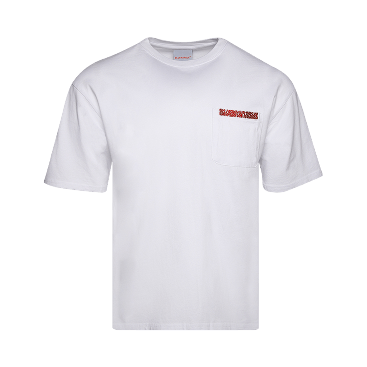BLUEMARBLE Pocket T-Shirt "White"