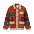 Bode Embroidered Autumn Quilt Jacket "Multicolor"