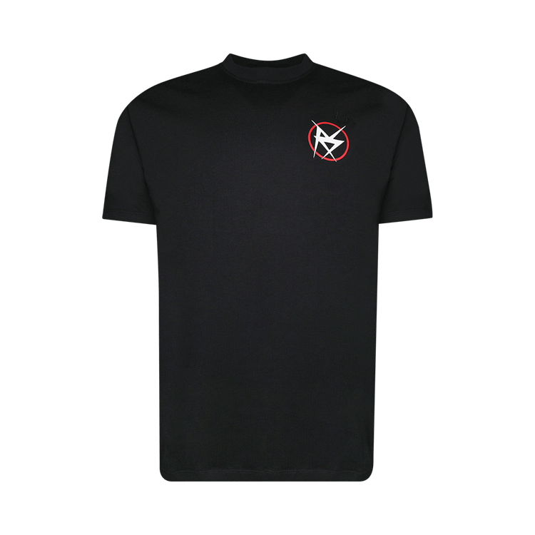 Fred Perry x Raf Simons Printed T-Shirt "Black"