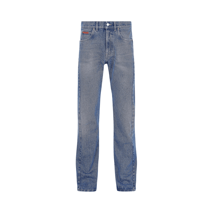 Martine Rose Twiste Seam Jean "Flat Blue Wash"