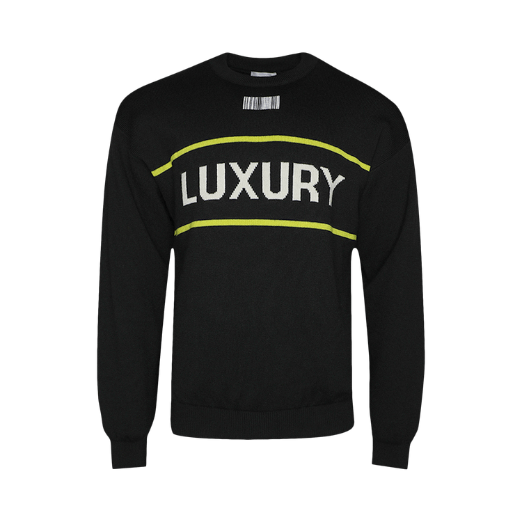 VTMNTS Luxury Knitted Sweater "Black"