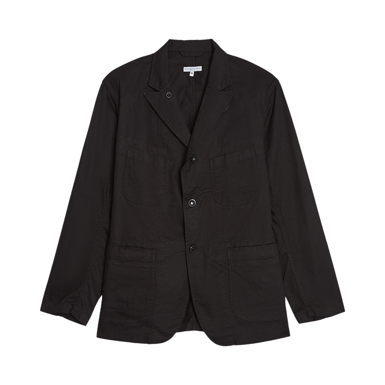 Engineered Garments 6.5oz Flat Twill Bedford Jacket "Black"