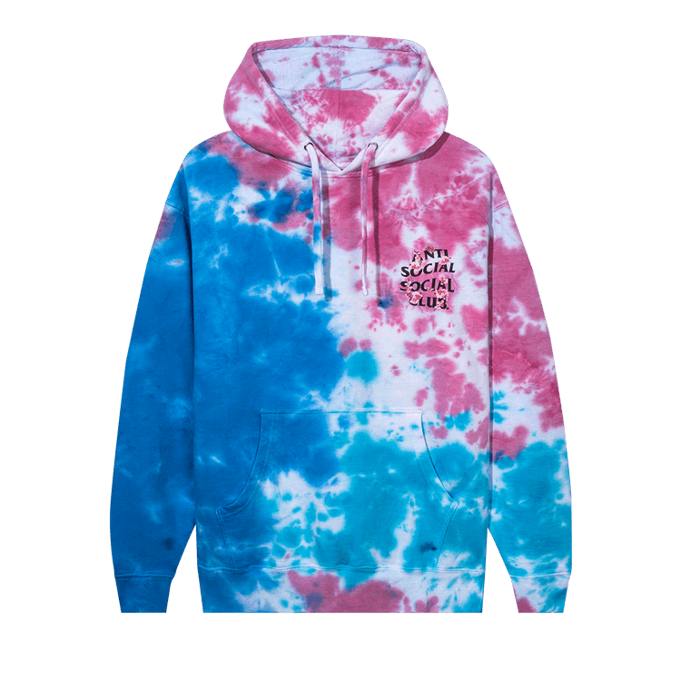 Anti Social Social Club Kkoch Hi-5 Hoodie "Candy Tie Dye"