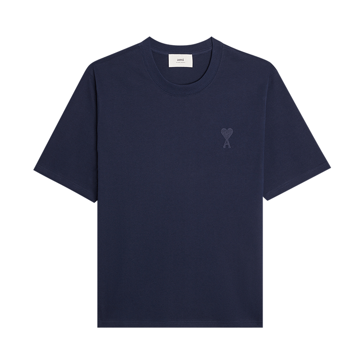 Ami ADC Tonal Logo T-Shirt "Nautic Blue"