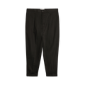 Ami Oversized Gabardine Carrot Pants "Black"