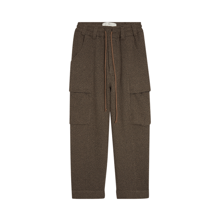 Song for the Mute Viscose Towel Tabbed Cargo Pant "Brown"