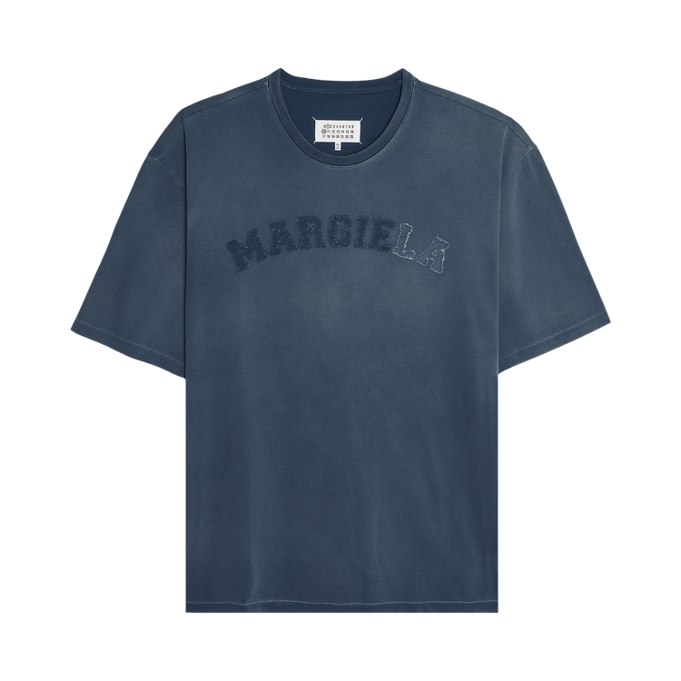 Maison Margiela Logo Mako T-Shirt "Blue"